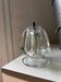 Pied de lampe en cristal style Daum Baccarat 1940