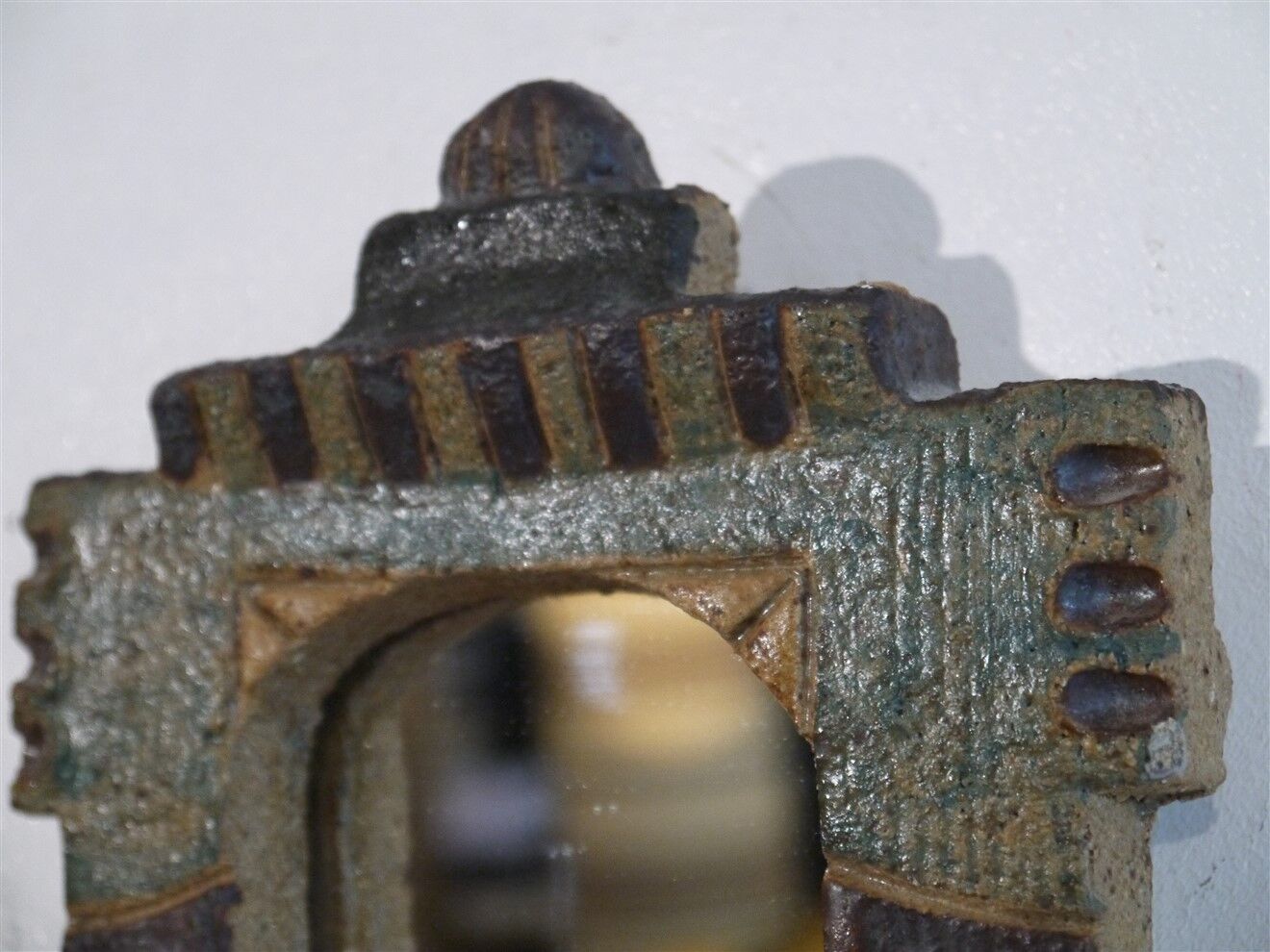 Miroir en ceramique "les argonautes" Vallauris 1960