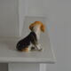 Chien en céramique