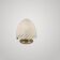 Table lamp by Mazzega model LT 394 in Murano glass swirl 1970.