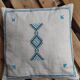 Berber Kerkennah blue cushion