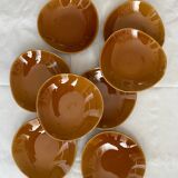 8 free-form cap plates, Niderviller