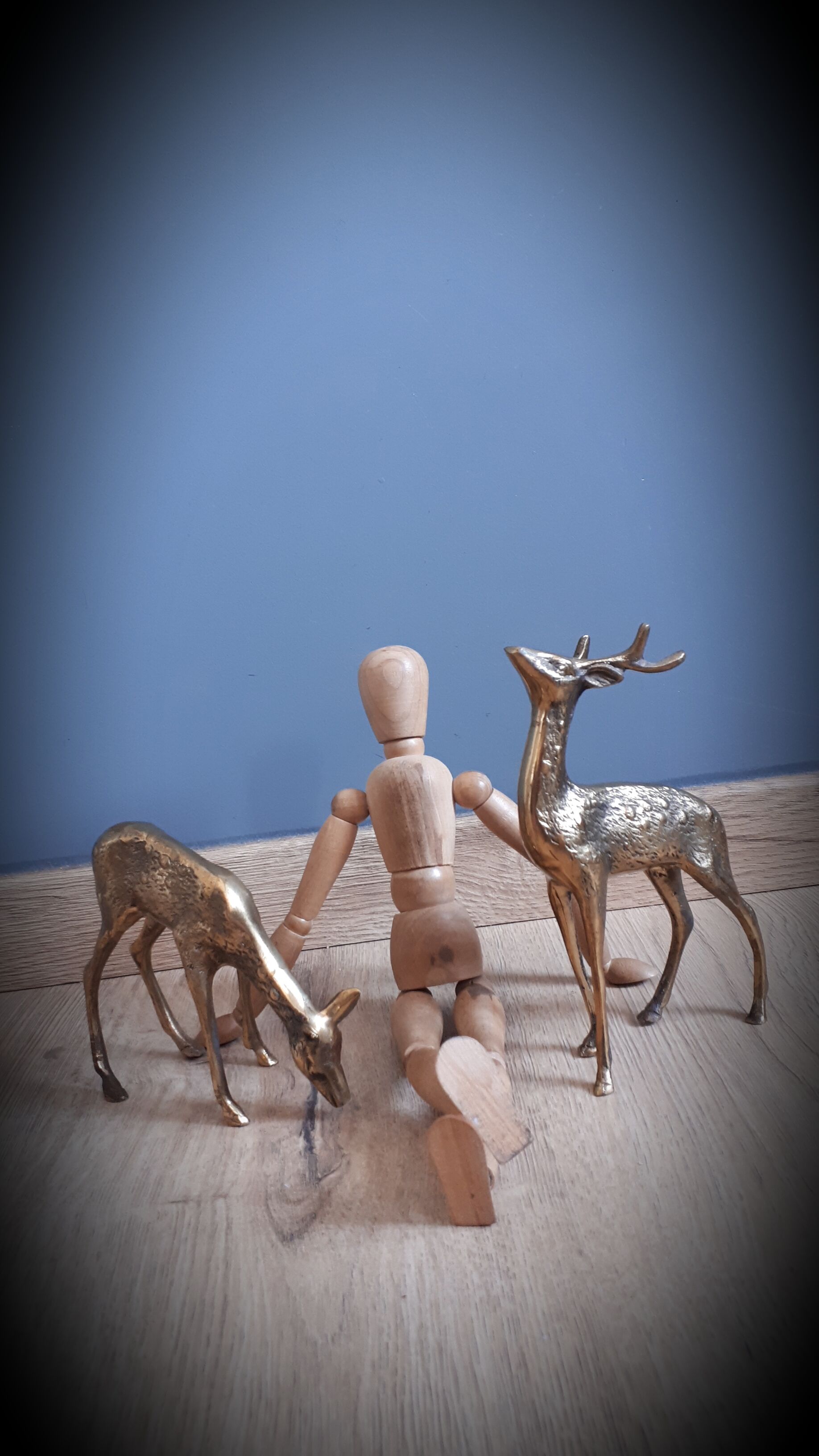 DuO deer and brass doe