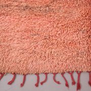 Peach Vintage Handmade Wool Rug 153 x 252 cm - Berber Rug - Old Morocco Rug