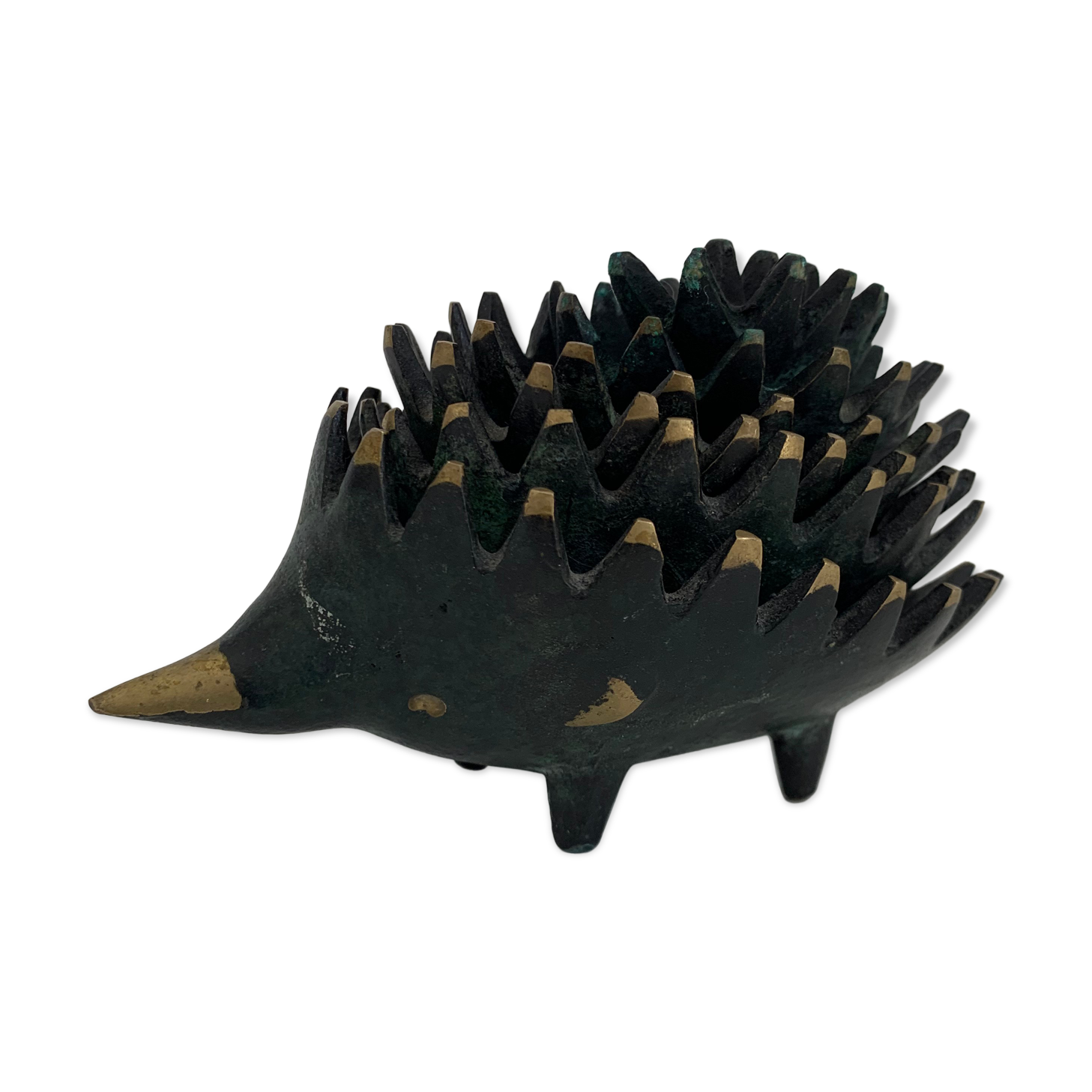 Vintage Ashtrays 1950 Hedgehogs by Walter Bosse for Hertha Baller