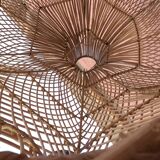 Suspension en rotin XXL Luminaire en rotin naturel