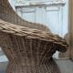 Grand fauteuil rotin