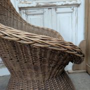 Grand fauteuil rotin