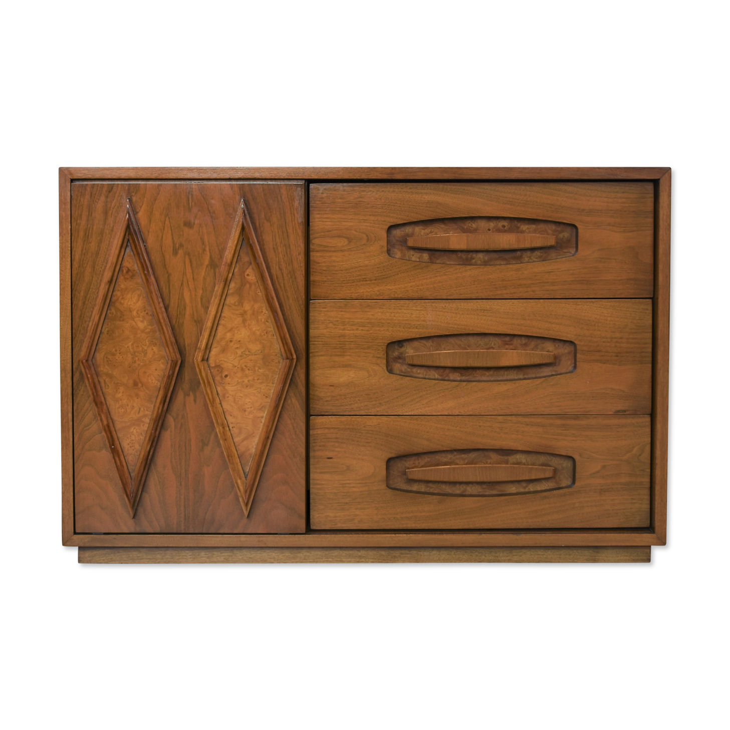 Art deco burl sideboard 1950