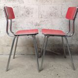 Formica chairs and Plastilux aluminum