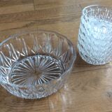 Fruit salad service glass of the 60s - vintage