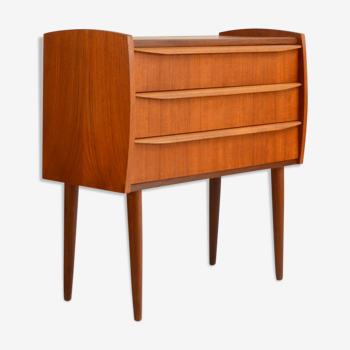 Small chest of drawers Scandinavian teak 1960 vintage