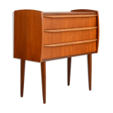 Small chest of drawers Scandinavian teak 1960 vintage