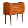 Small chest of drawers Scandinavian teak 1960 vintage