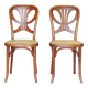 2 Thonet chairs No. 642, 1910, Art Nouveau