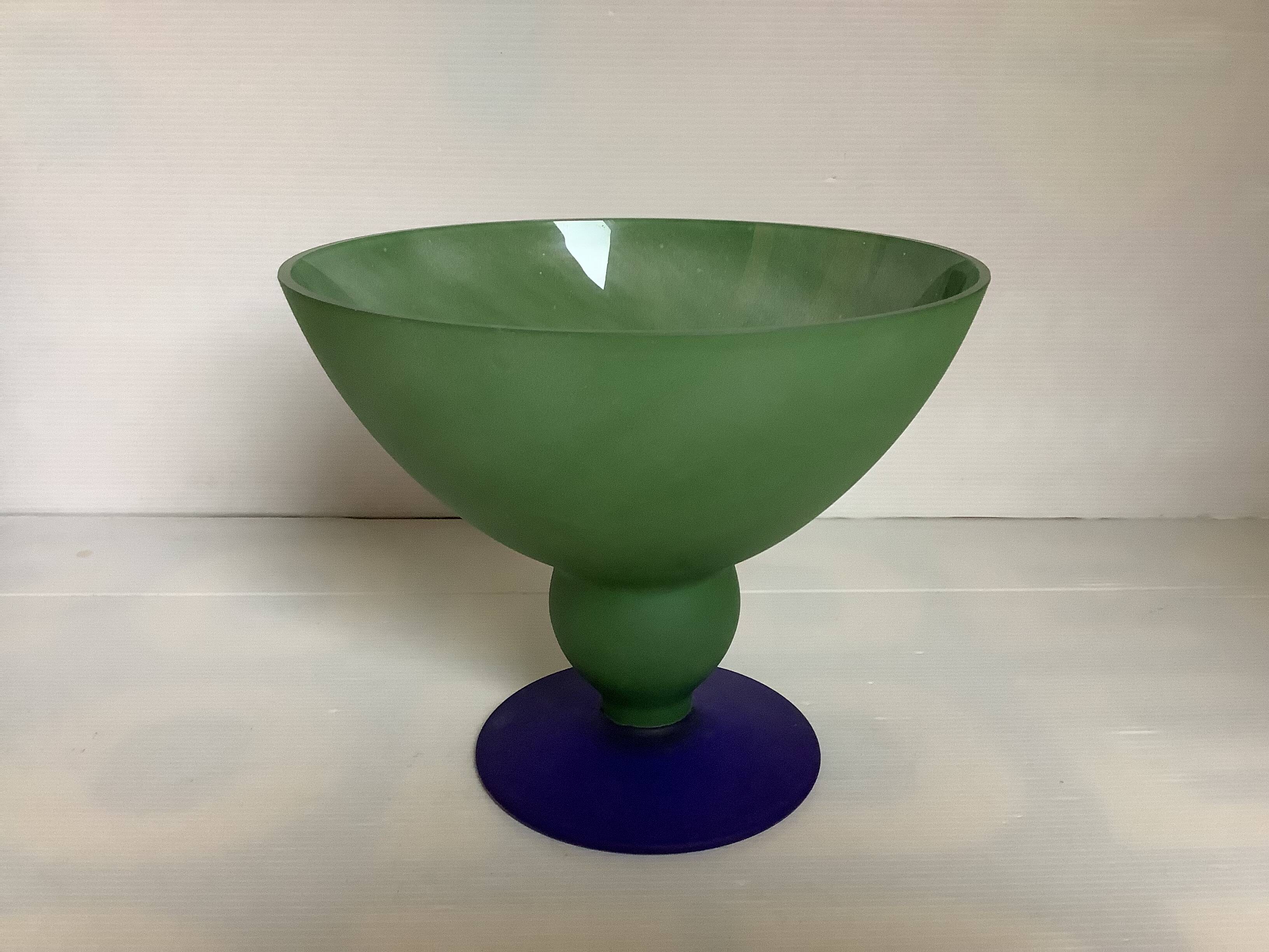 Schott Zwiesel glass paste stemmed bowl