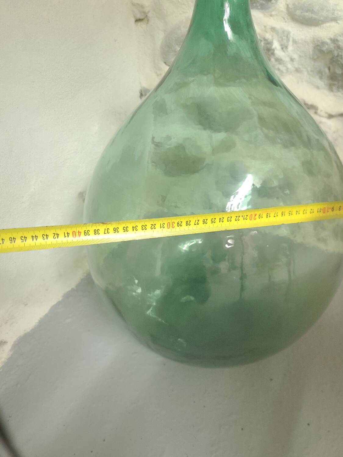 Large glass lady Jeanne