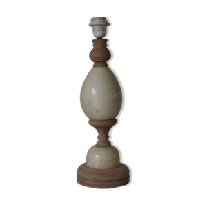 Pied de lampe marbre