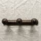 Vintage wall coat rack