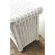 White rattan bedside