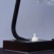 Mid Century Wooden Pair Bedside Lamps made in Germany