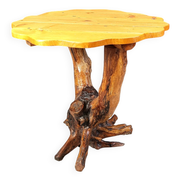 Vintage tree root table, 1960s