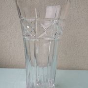 Vase en cristal taillé