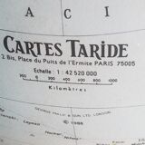 Barren luminous earth globe