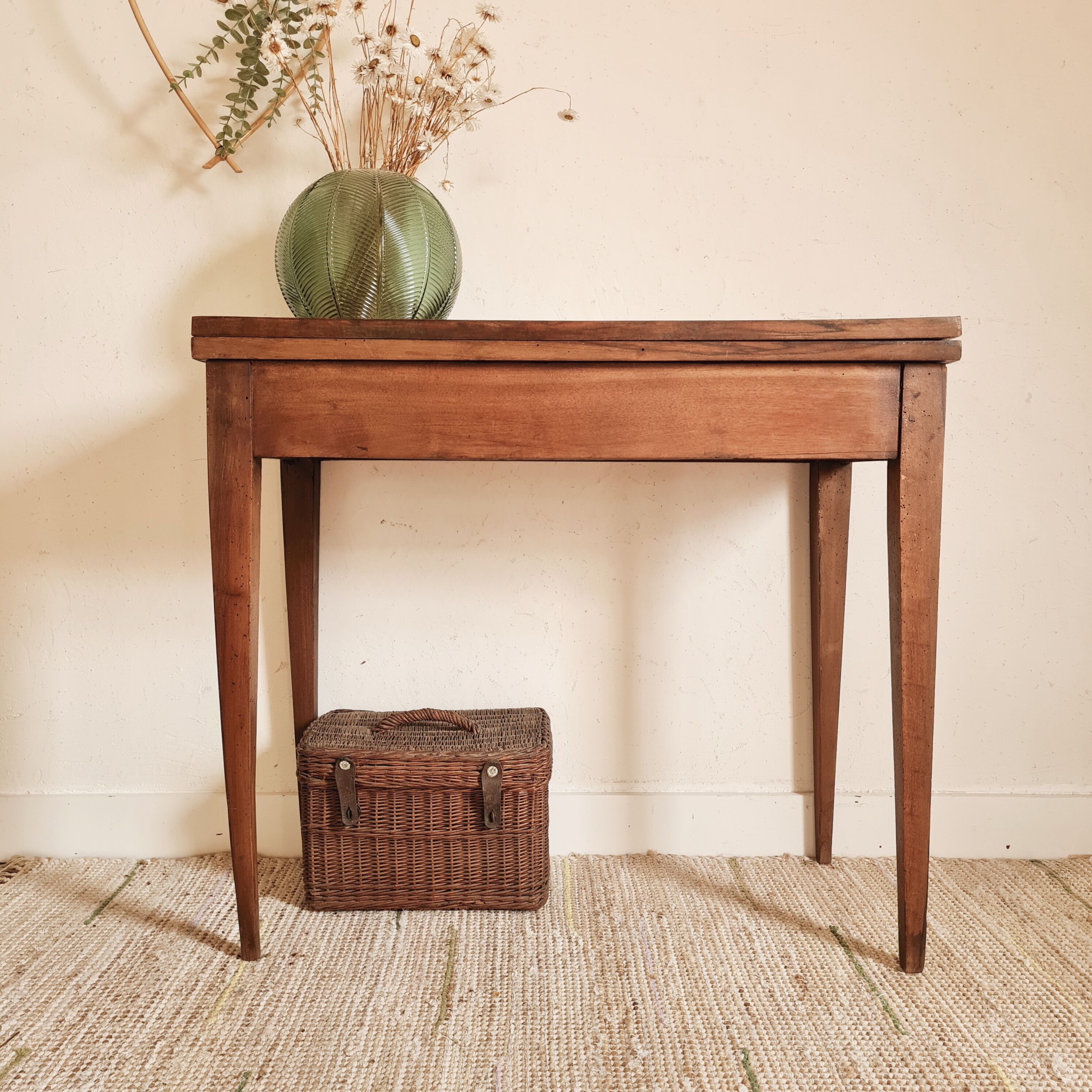 Old wooden play table
