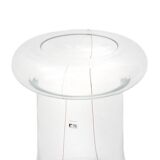 Transparent glass vase by Renato Toso for Fratelli Toso, 1970s.