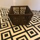 Old wooden basket