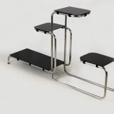 Bauhaus chromed tubular steel shelf, 1940s