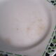 5 plates and a dish faïence de longchamp terre of fer series cannes art deco