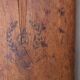 Ancient cricket bat in wood