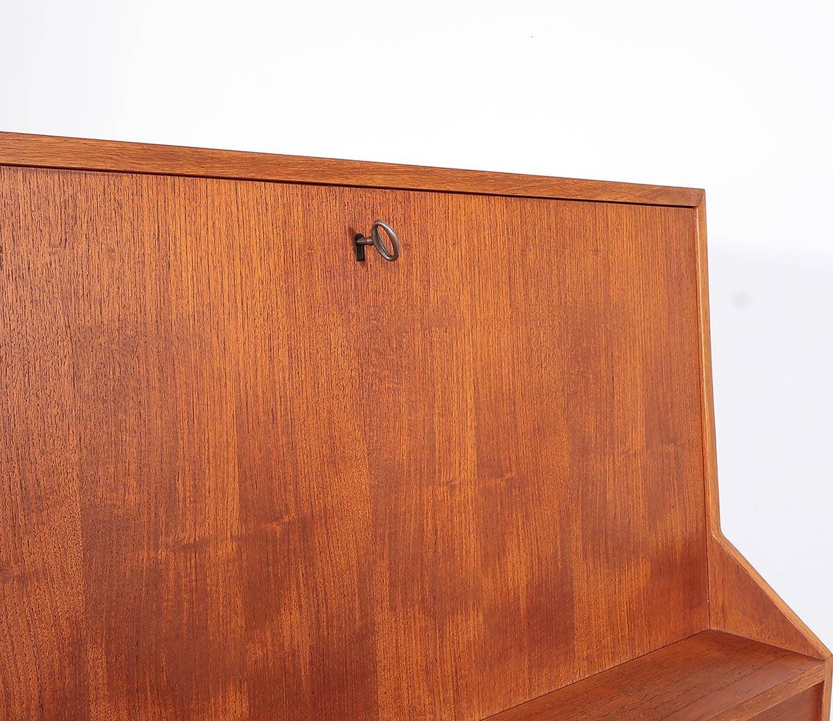 Vintage teak secretary from the 60s