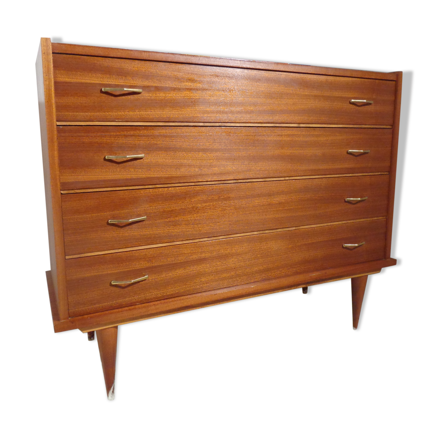 Vintage chest of drawers from the 60s teak