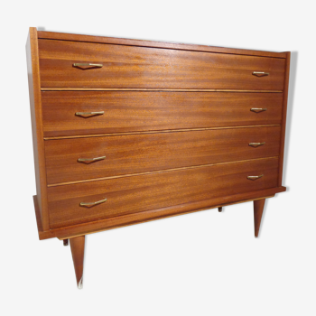 Vintage chest of drawers from the 60s teak