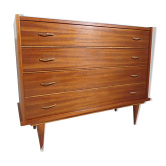 Vintage chest of drawers from the 60s teak