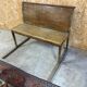 Banc en bois