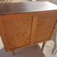 1960s-70s commode, cream trim, vintage