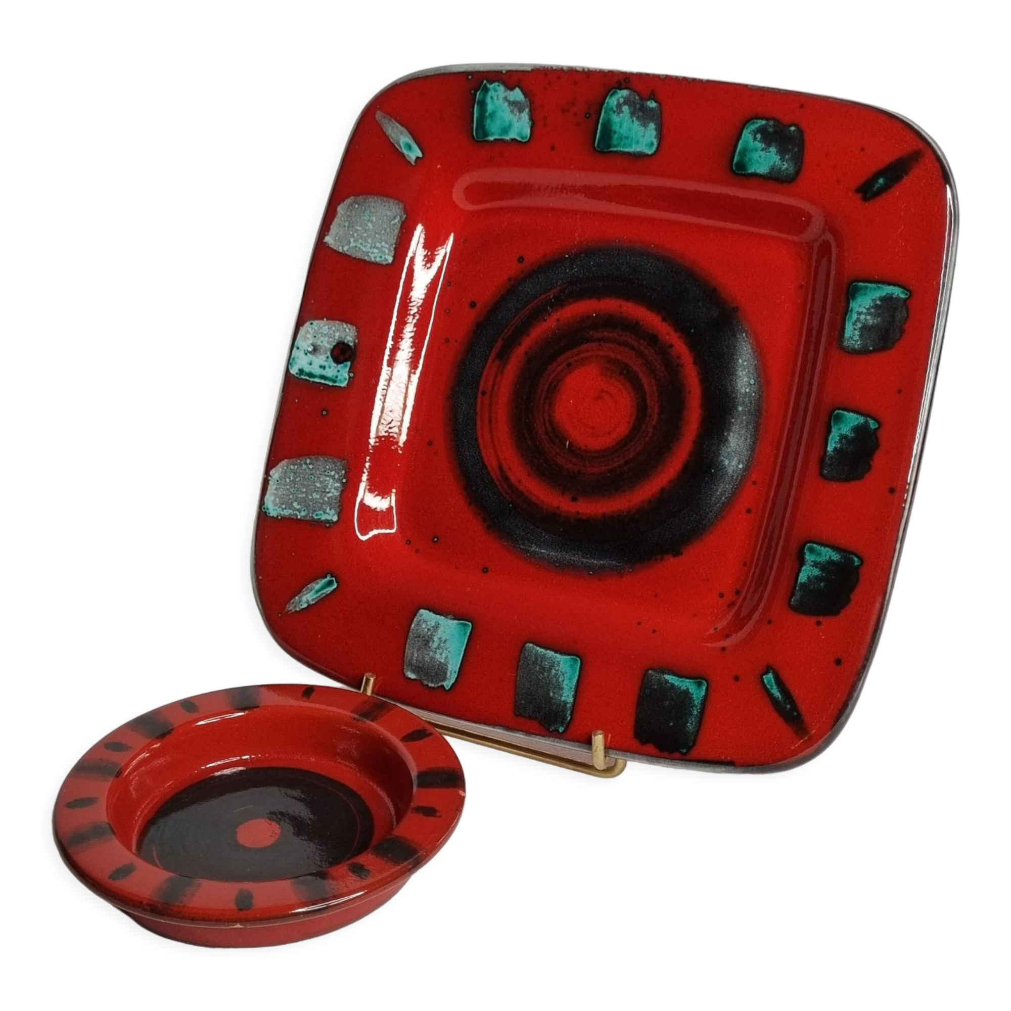 Duo, empty pocket and flat geometry signed Antonella Ciapelli, Tuscany