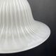 Vintage Murano glass tulip pendant lamp, Italy, 1970s.