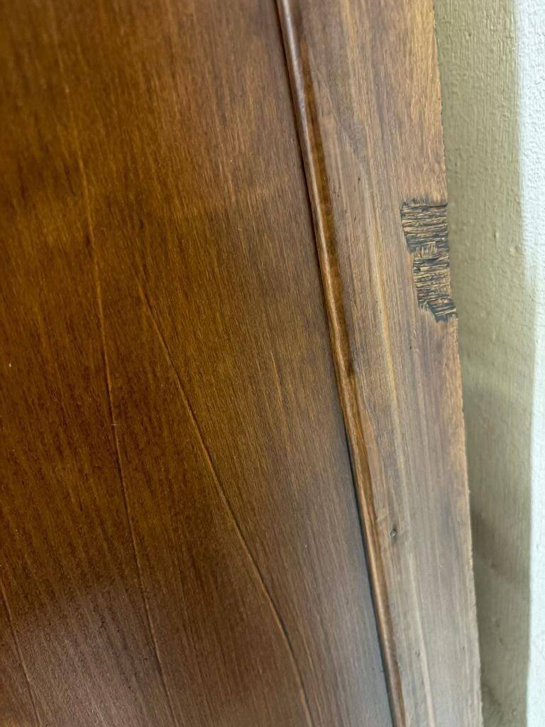 Vintage wooden display cabinet / sideboard / wall cabinet