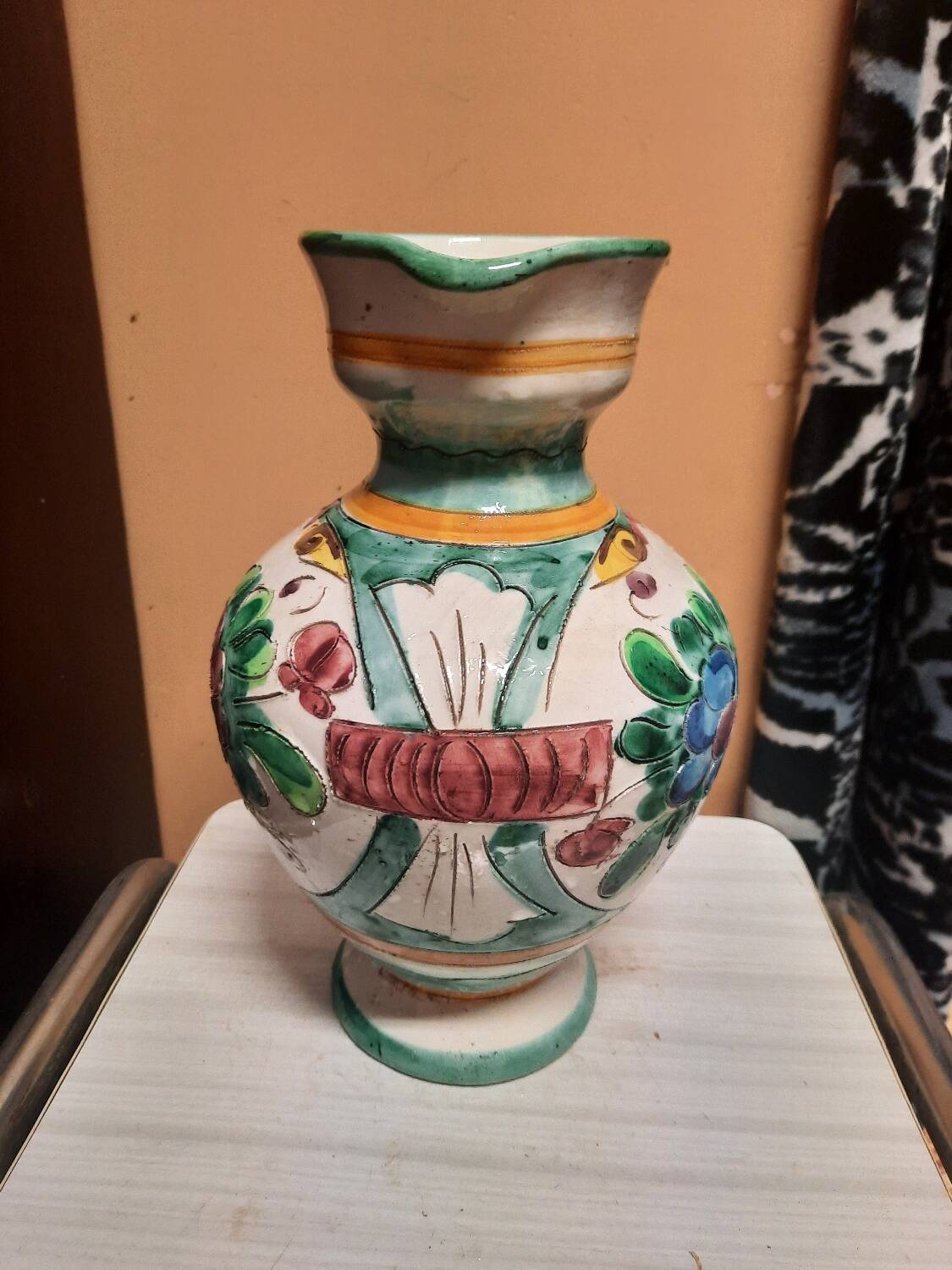 Vintage ceramic vase, pitcher