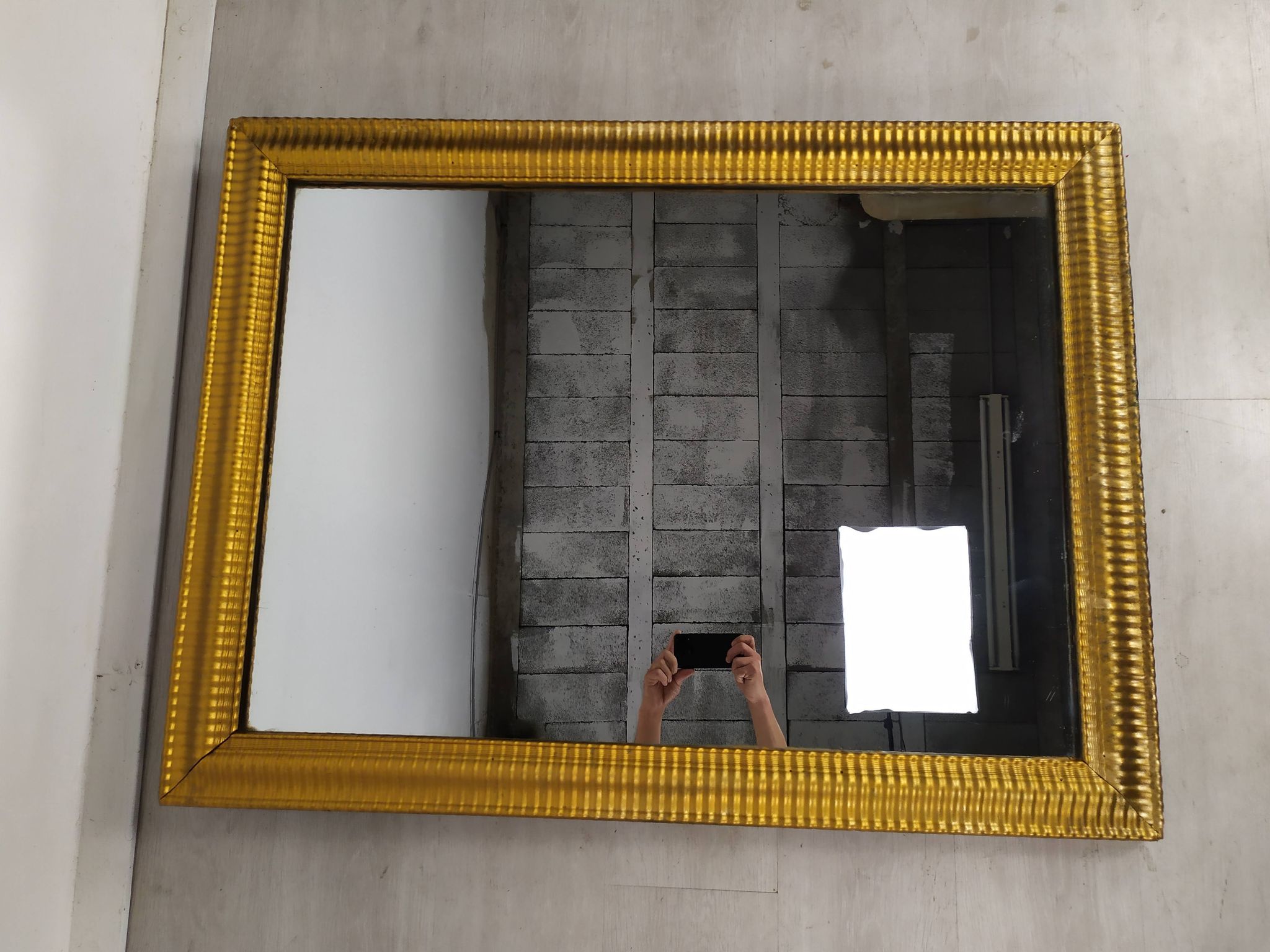 Miroir doré
