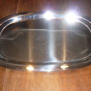 Plateau de service en acier inox WMF Cromargan 49X33