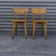Paire de chaises bistrot Luterma 1960