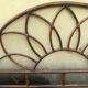 Headboard - in rattan from the 70s