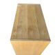 Vintage wooden shoe cabinet / drop-leaf cabinet