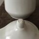 Antique Grigny porcelain pitcher